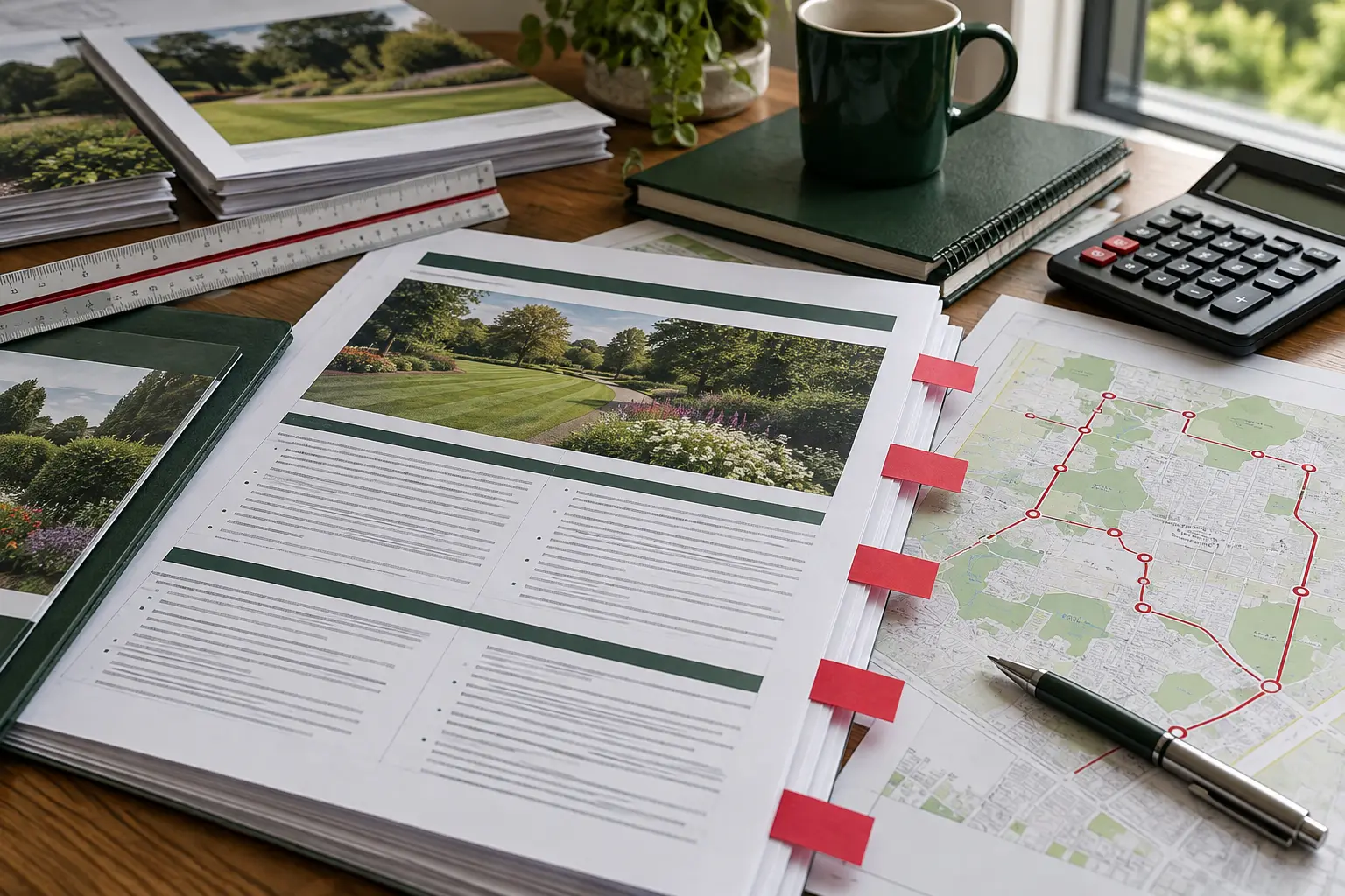 Tender specification marked for commercial risk review